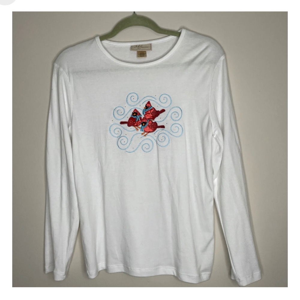 Vintage M & C Sportswear Cardinals Top Long Sleeved size medium